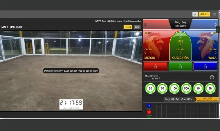 Đá Gà Gold88 1 Giao diện cá cược Đá Gà Gold88