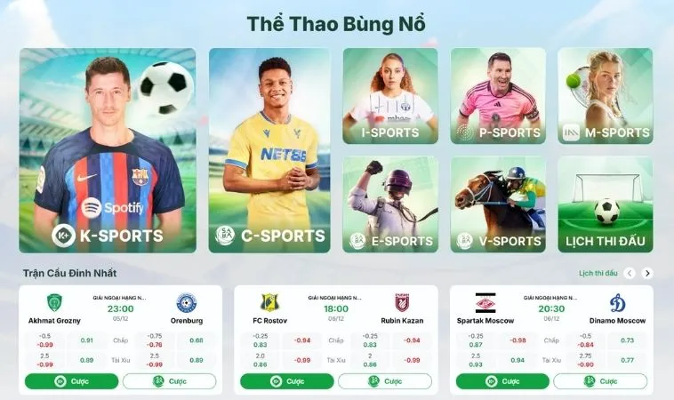 Thể Thao Gold88 1 Nhà cái Gold88 hợp tác với nhiều sảnh thể thao uy tín, chất lượng