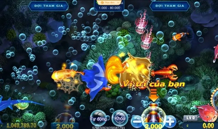 Chinh Phục Đại Dương Với Bắn Cá Royal Fishing Gold88 Ngay 2 Các sinh vật trong game Bắn Cá Royal Fishing Gold88