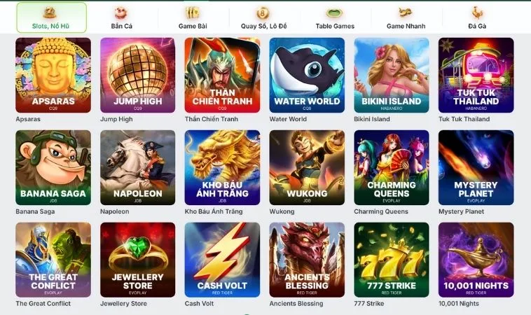 Nổ Hũ Gold88 1 Sảnh Nổ Hũ Gold88 hội tụ nhiều thể loại game nổ hũ hấp dẫn để trải nghiệm
