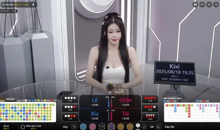 Giao diện chơi Xóc Đĩa Tại Gold88