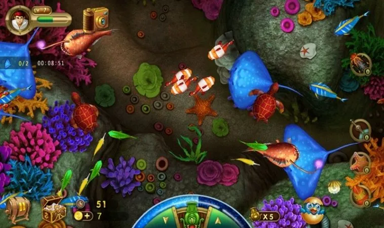 Thiết kế đồ họa game Vua Bắn Cá Gold88 sinh động